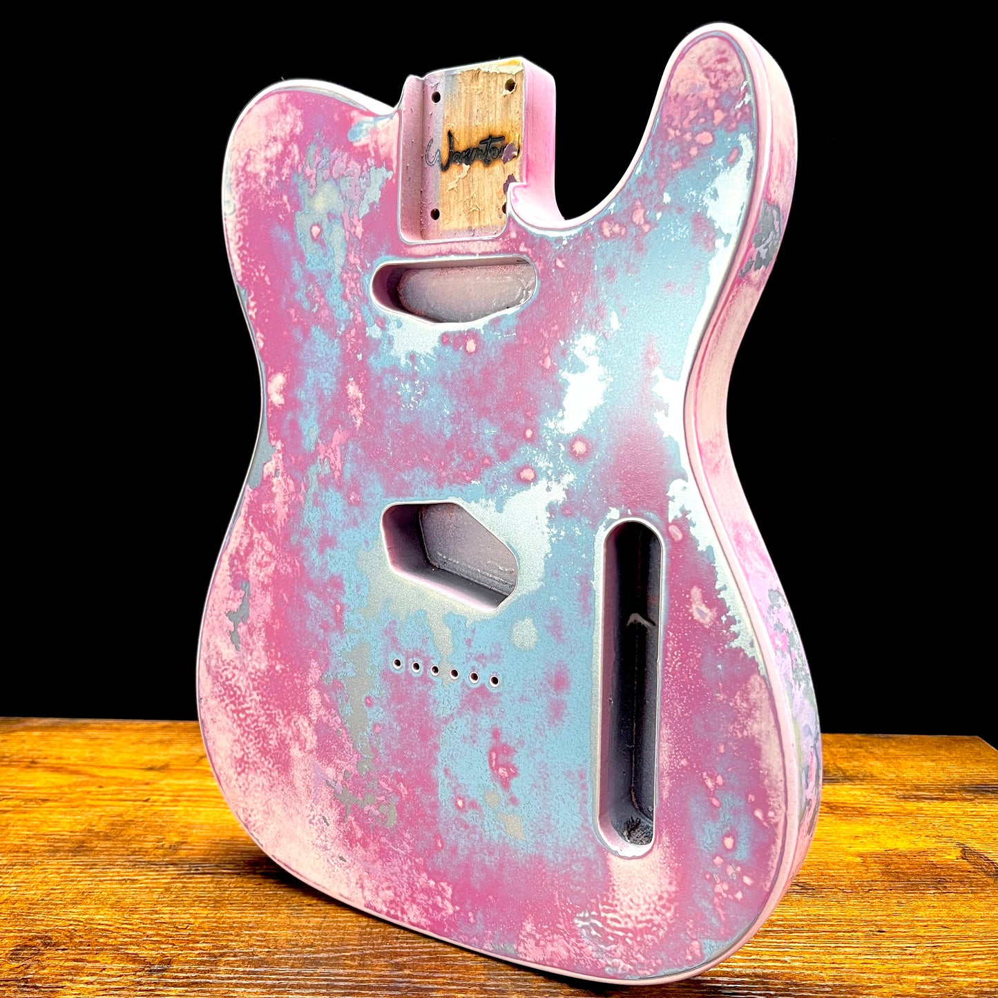 Warmtone Custom Guitars Custom Guitar Body Relic Tele “Candy Land ”