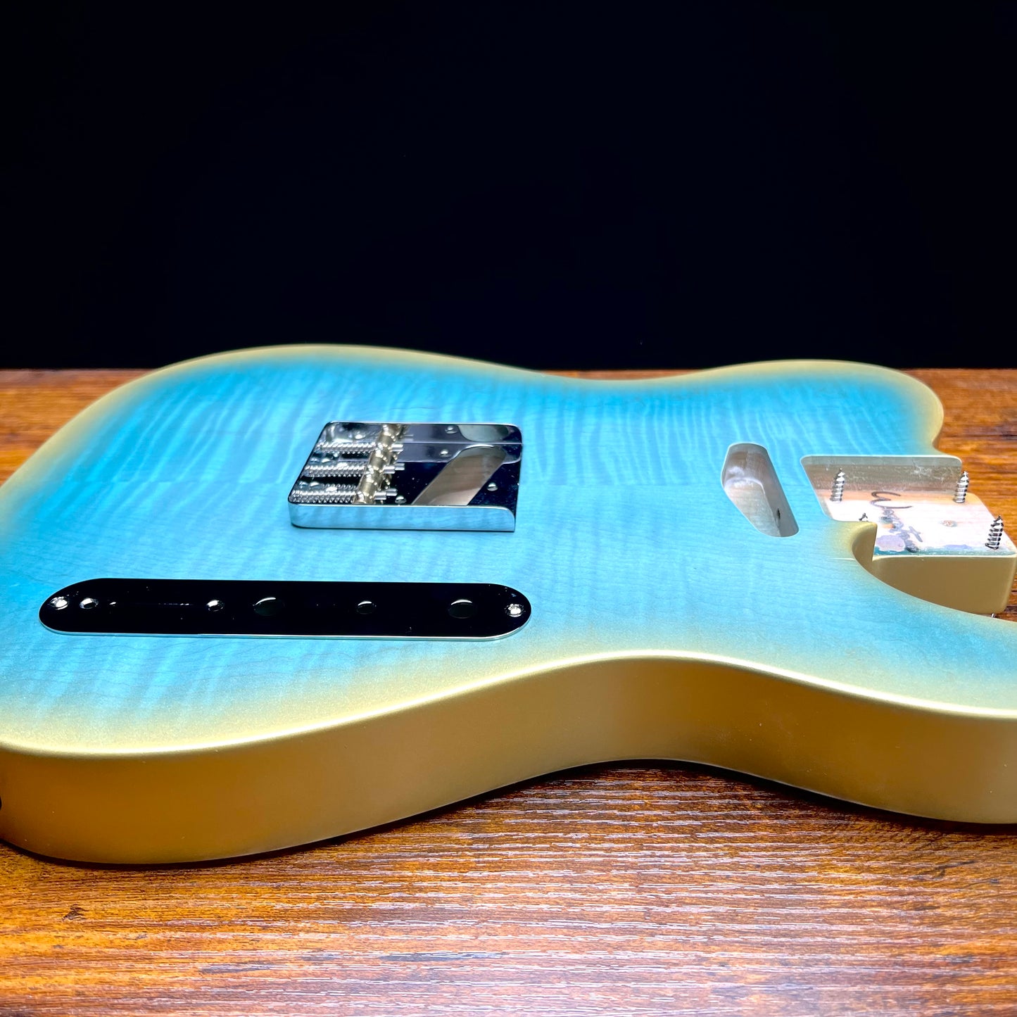 Warmtone Custom Guitars Tele Style Guitar Body “Golden Summer”