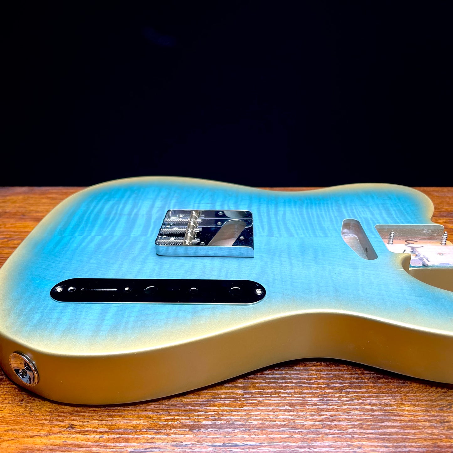 Warmtone Custom Guitars Tele Style Guitar Body “Golden Summer”