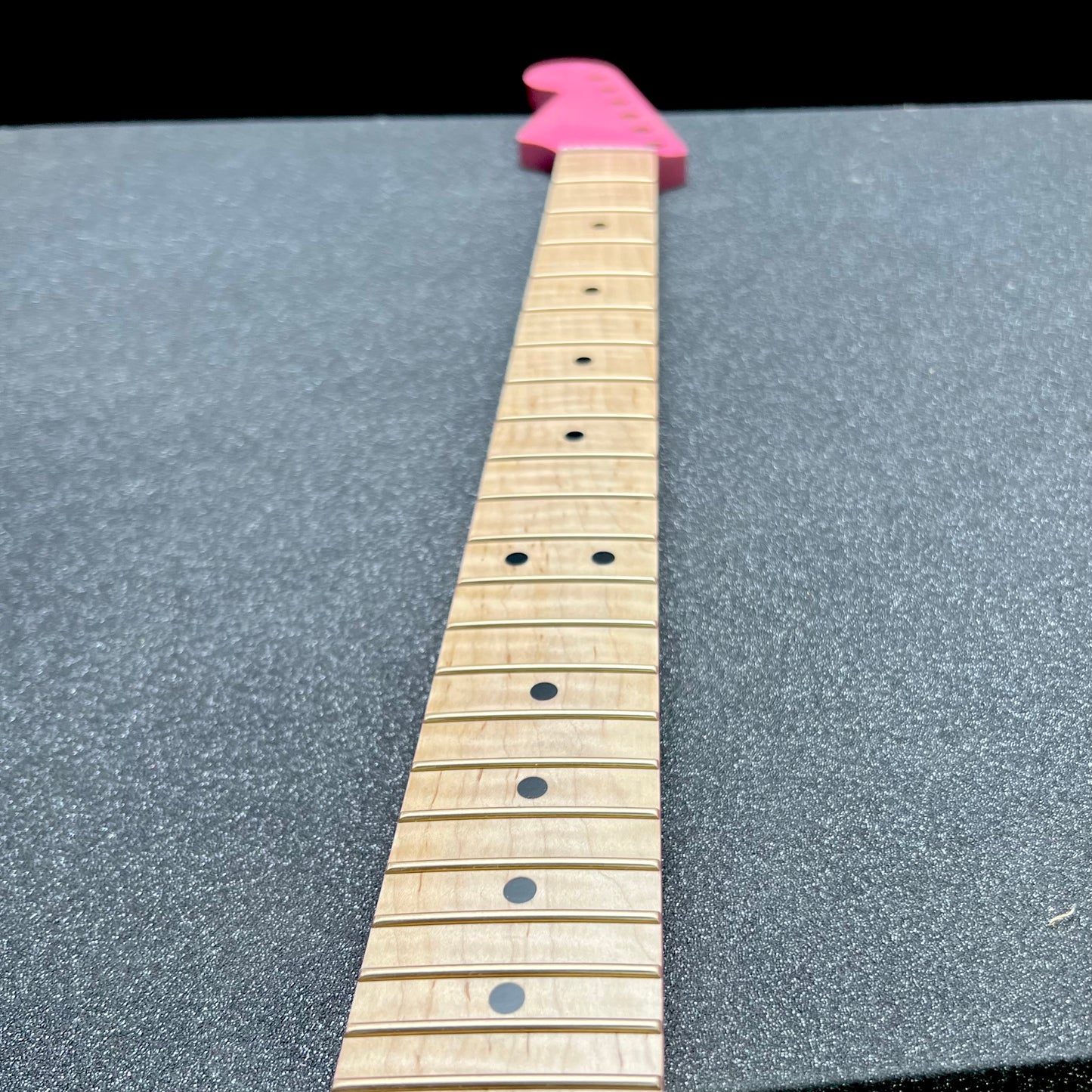 Warmoth Jazzmaster/ Flamed Maple Body & Neck “Pink Set”