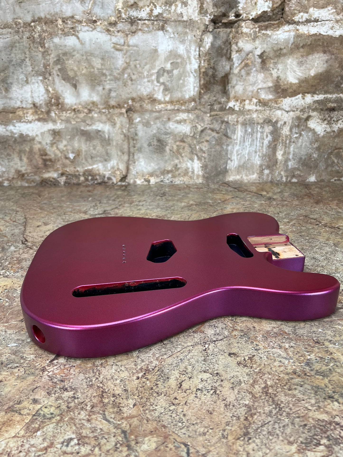 Warmtone Custom Guitars Tele Style Guitar Body “Violet”
