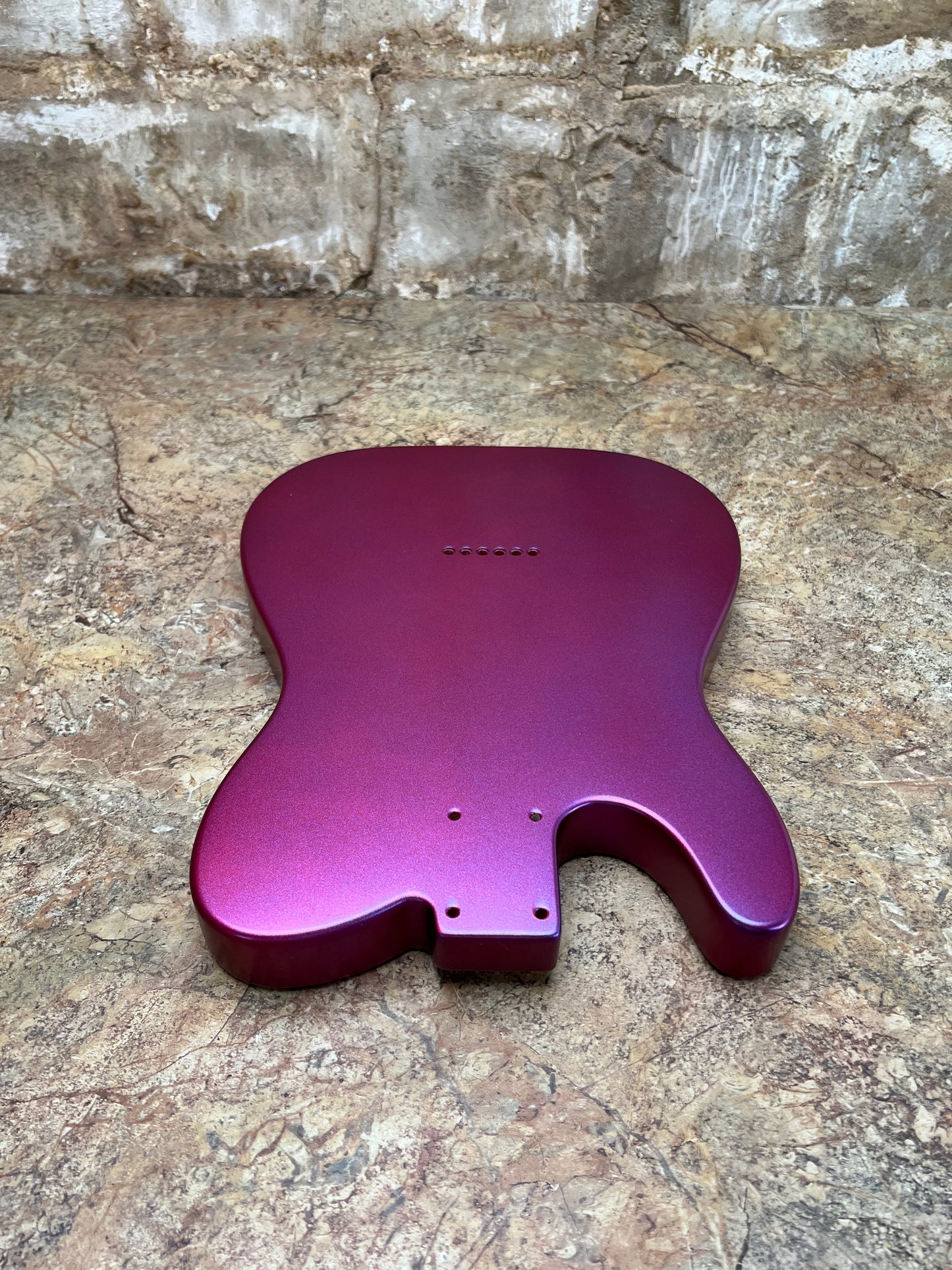 Warmtone Custom Guitars Tele Style Guitar Body “Violet”