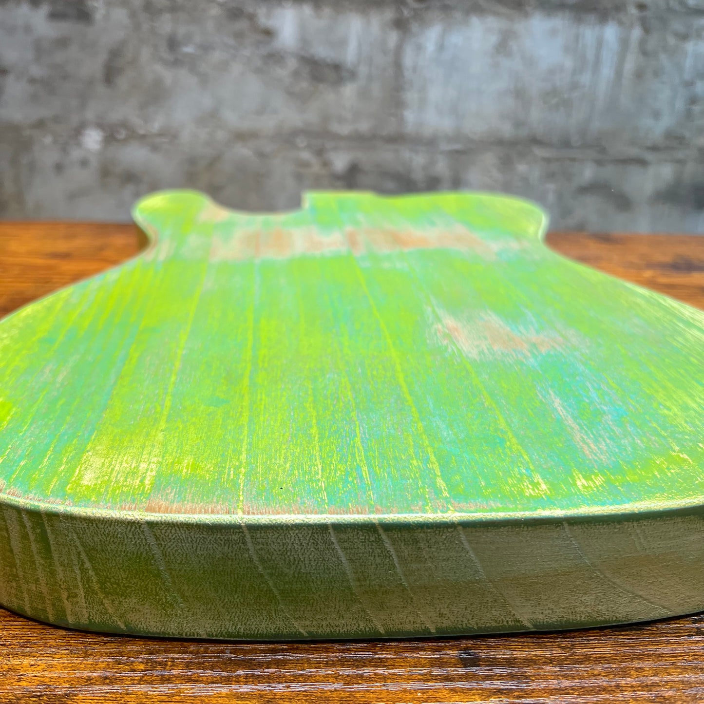 Warmtone CG Relic Tele Guitar “Satin Apple” Nitro 2.3lbs