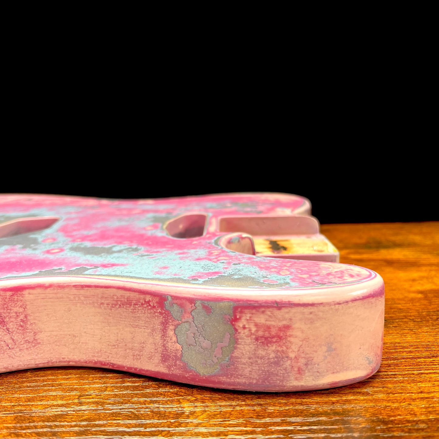 Warmtone Custom Guitars Custom Guitar Body Relic Tele “Candy Land ”