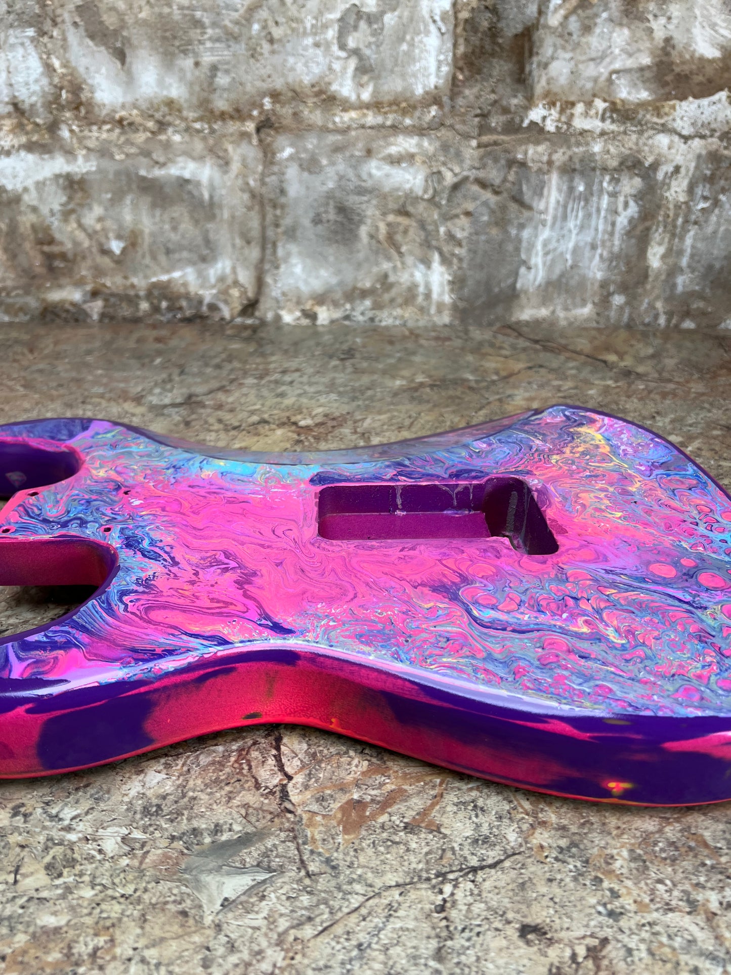 Warmtone Custom Guitars Strat Style Guitar Body Relic “Been Through Allot”