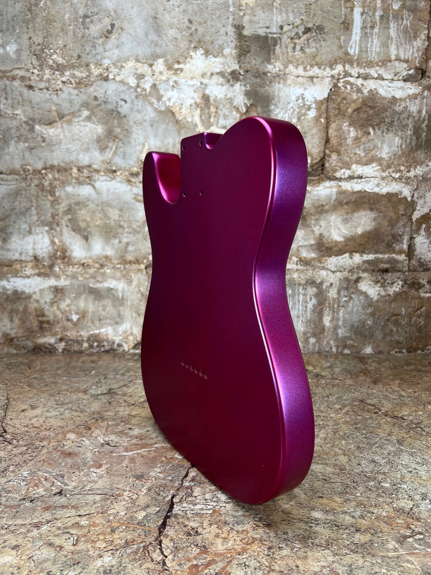 Warmtone Custom Guitars Tele Style Guitar Body “Violet”