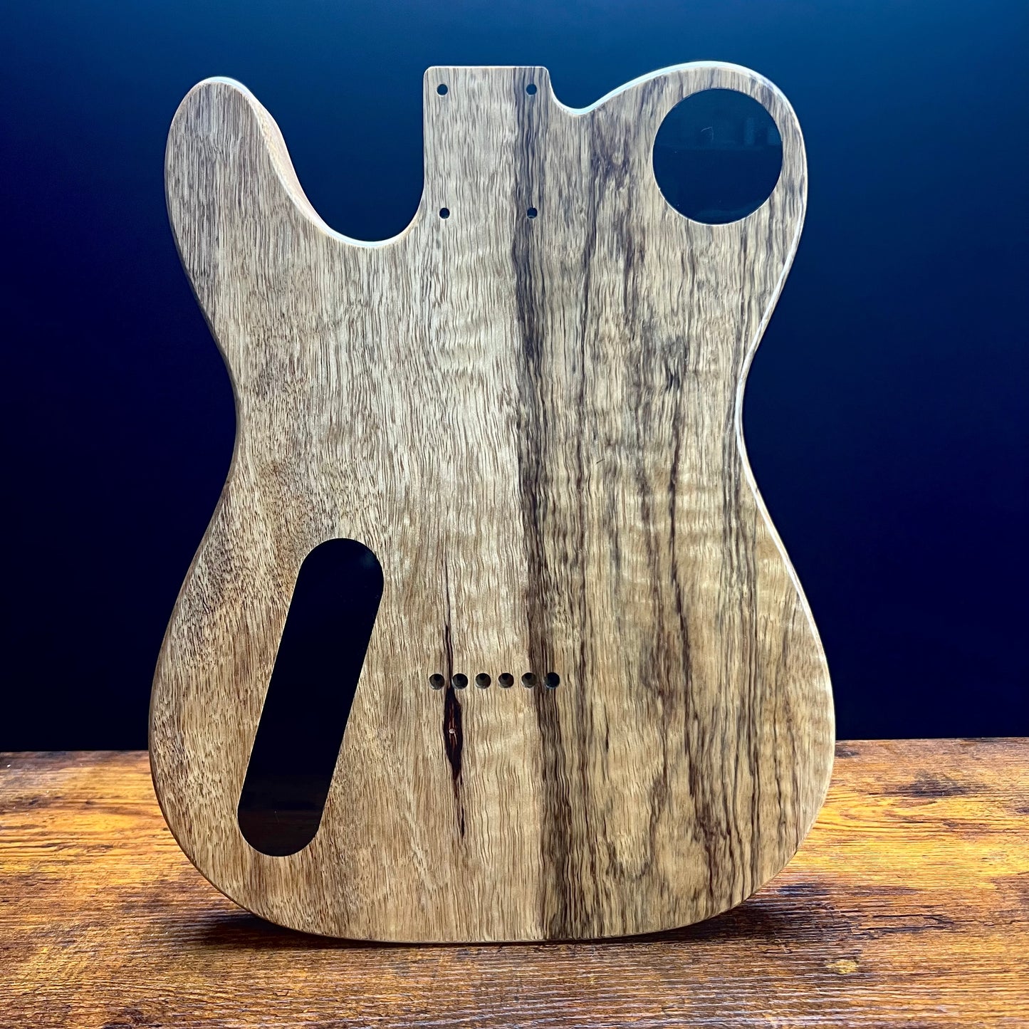 Warmtone Custom Guitars Tele Guitar Body “Rosewood Limba” Natural