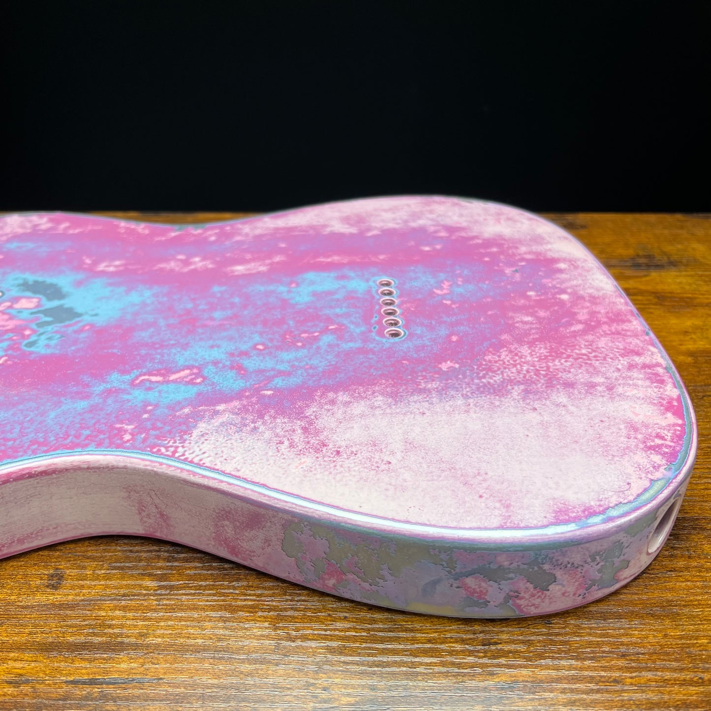 Warmtone Custom Guitars Custom Guitar Body Relic Tele “Candy Land ”