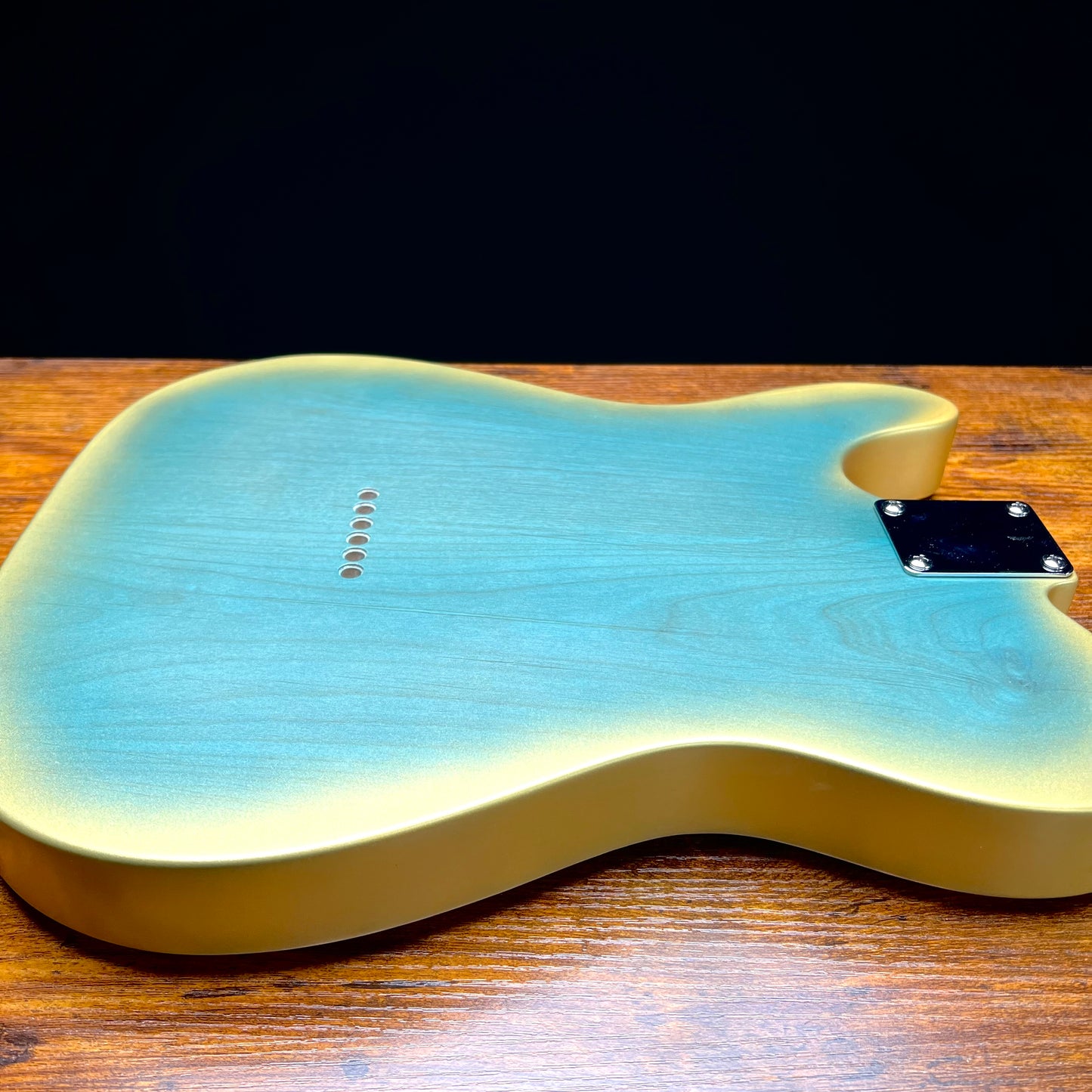 Warmtone Custom Guitars Tele Style Guitar Body “Golden Summer”