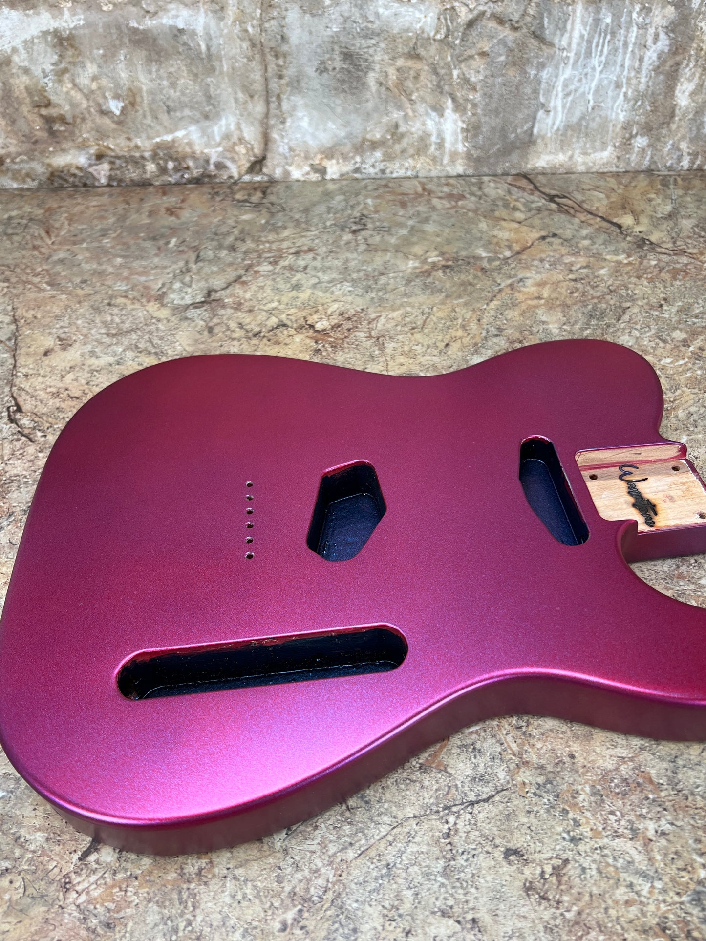 Warmtone Custom Guitars Tele Style Guitar Body “Violet”