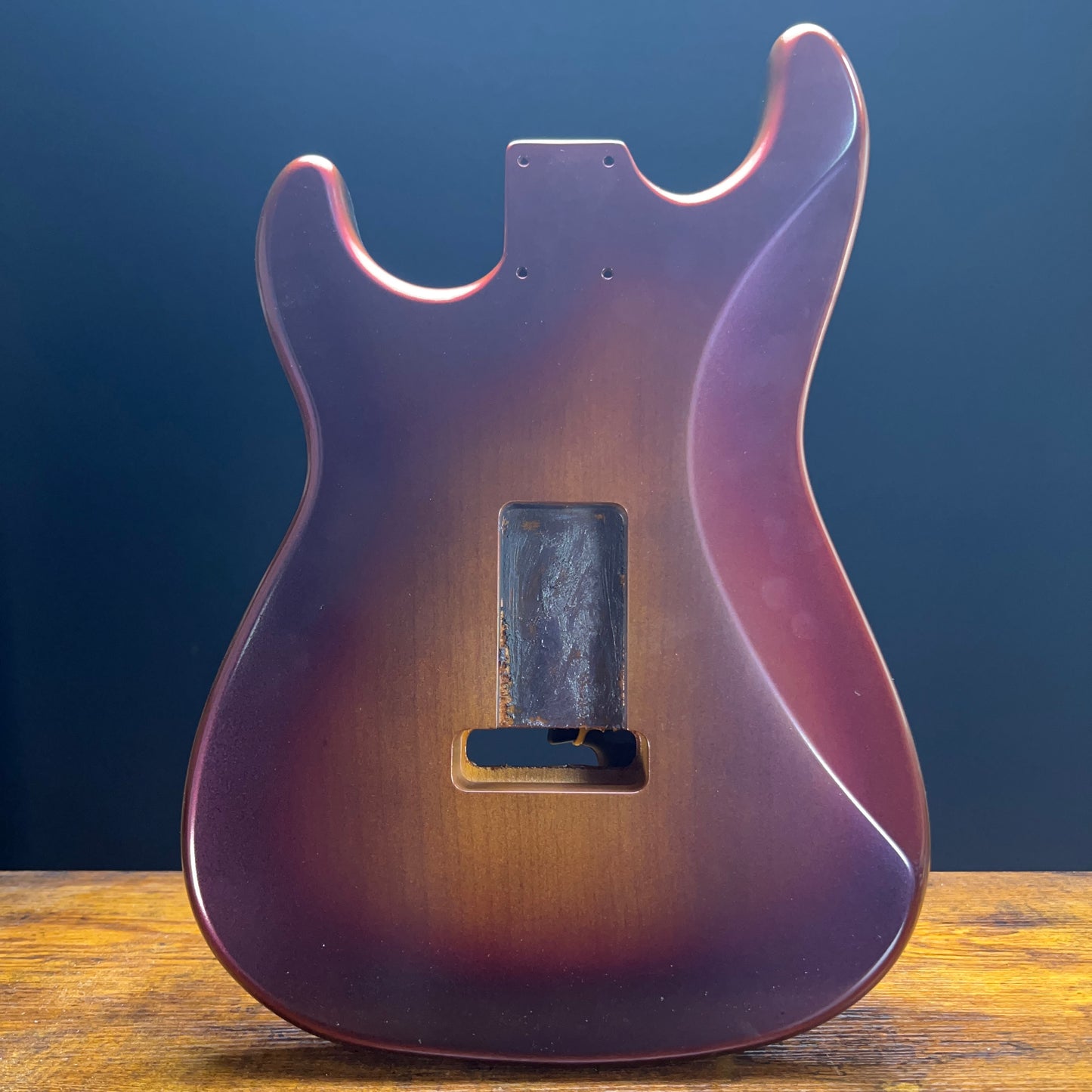 Warmtone Custom Guitars Strat Guitar Body “Colorshift Sunburst” B Stock
