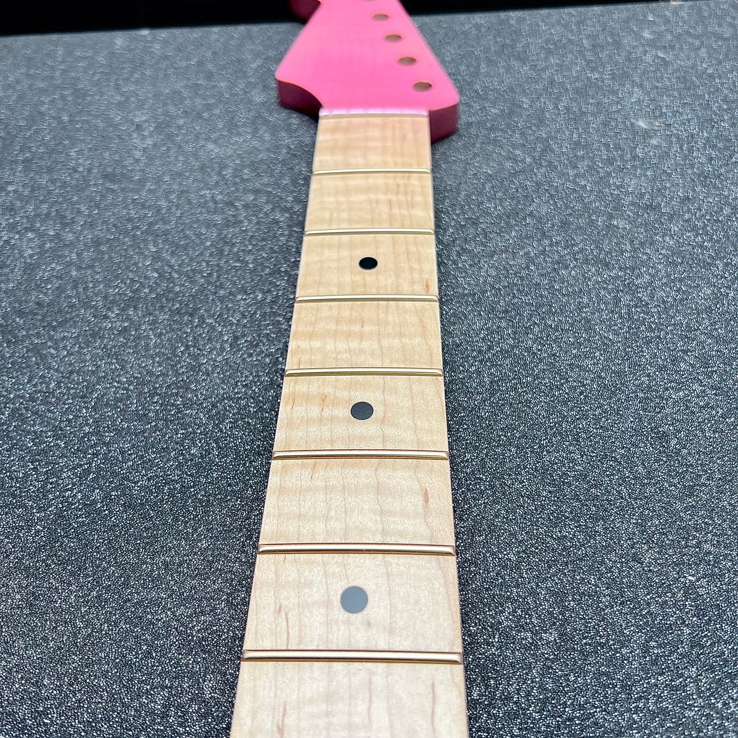 Warmoth Jazzmaster/ Flamed Maple Body & Neck “Pink Set”