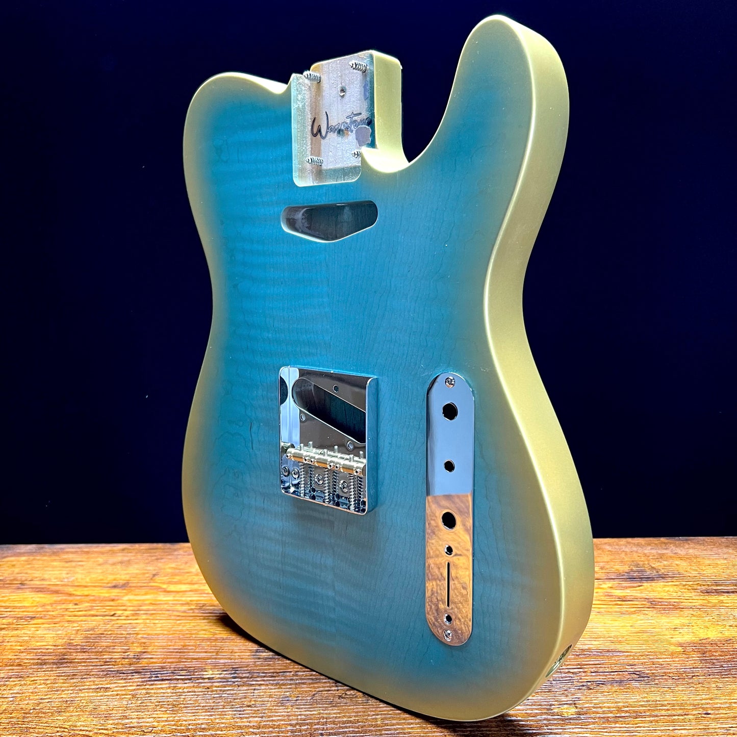 Warmtone Custom Guitars Tele Style Guitar Body “Golden Summer”