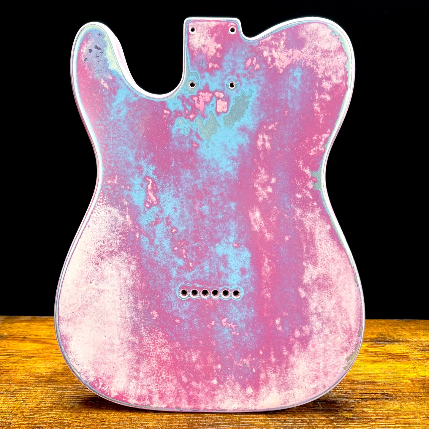 Warmtone Custom Guitars Custom Guitar Body Relic Tele “Candy Land ”