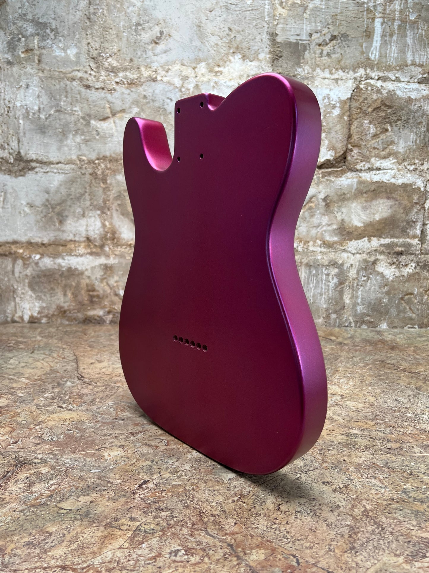 Warmtone Custom Guitars Tele Style Guitar Body “Violet”