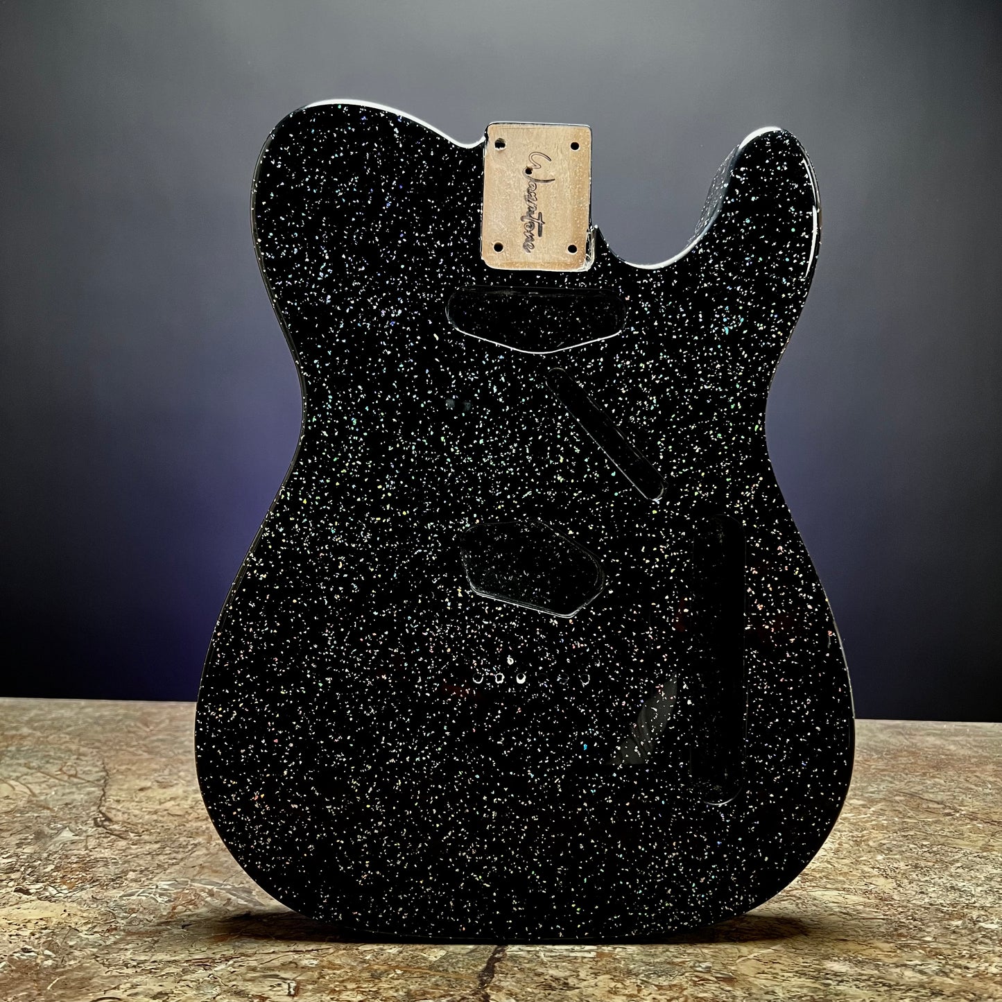 Warmtone Custom Guitars Holographic Tele Style Guitar Body