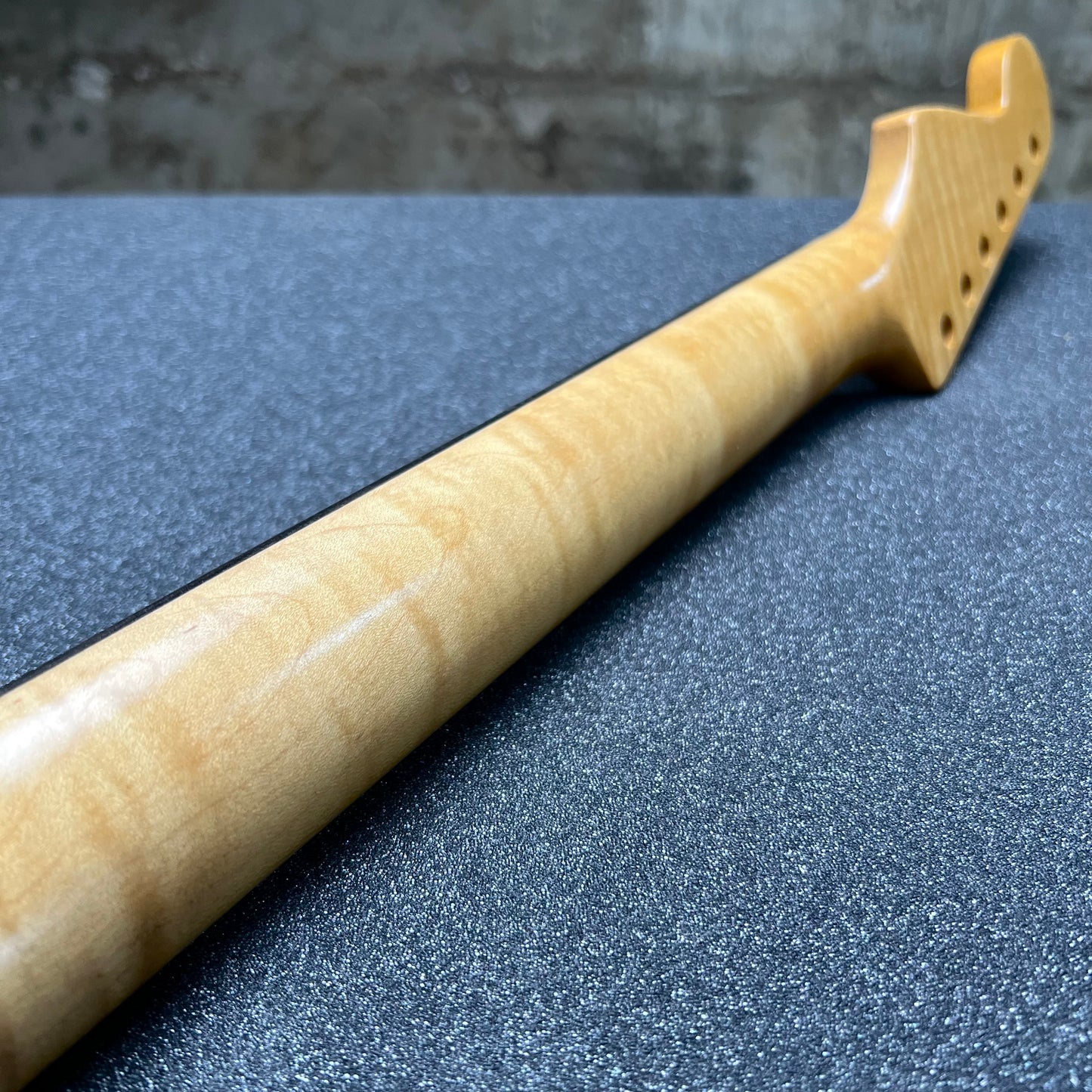 Flamed Maple St Style Neck Nitro Ebony 9.5 Radius #39