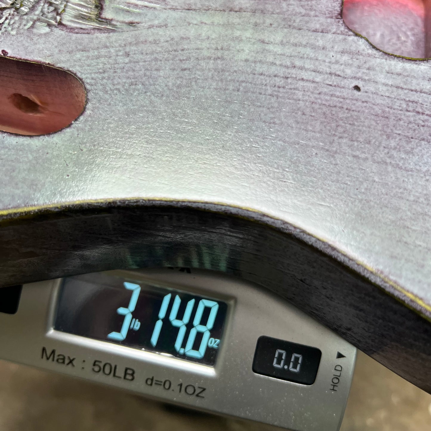 Warmtone Custom Guitars Relic HS Tele Style Guitar Body “Hulk” Nitro