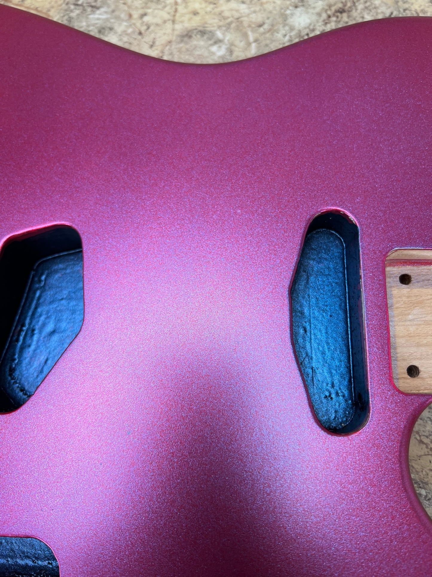 Warmtone Custom Guitars Tele Style Guitar Body “Violet”