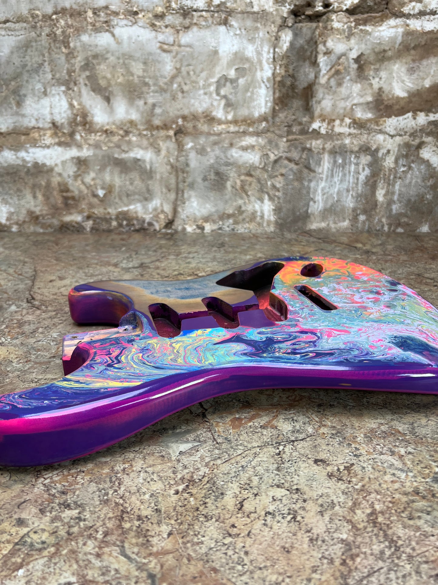 Warmtone Custom Guitars Strat Style Guitar Body Relic “Been Through Allot”