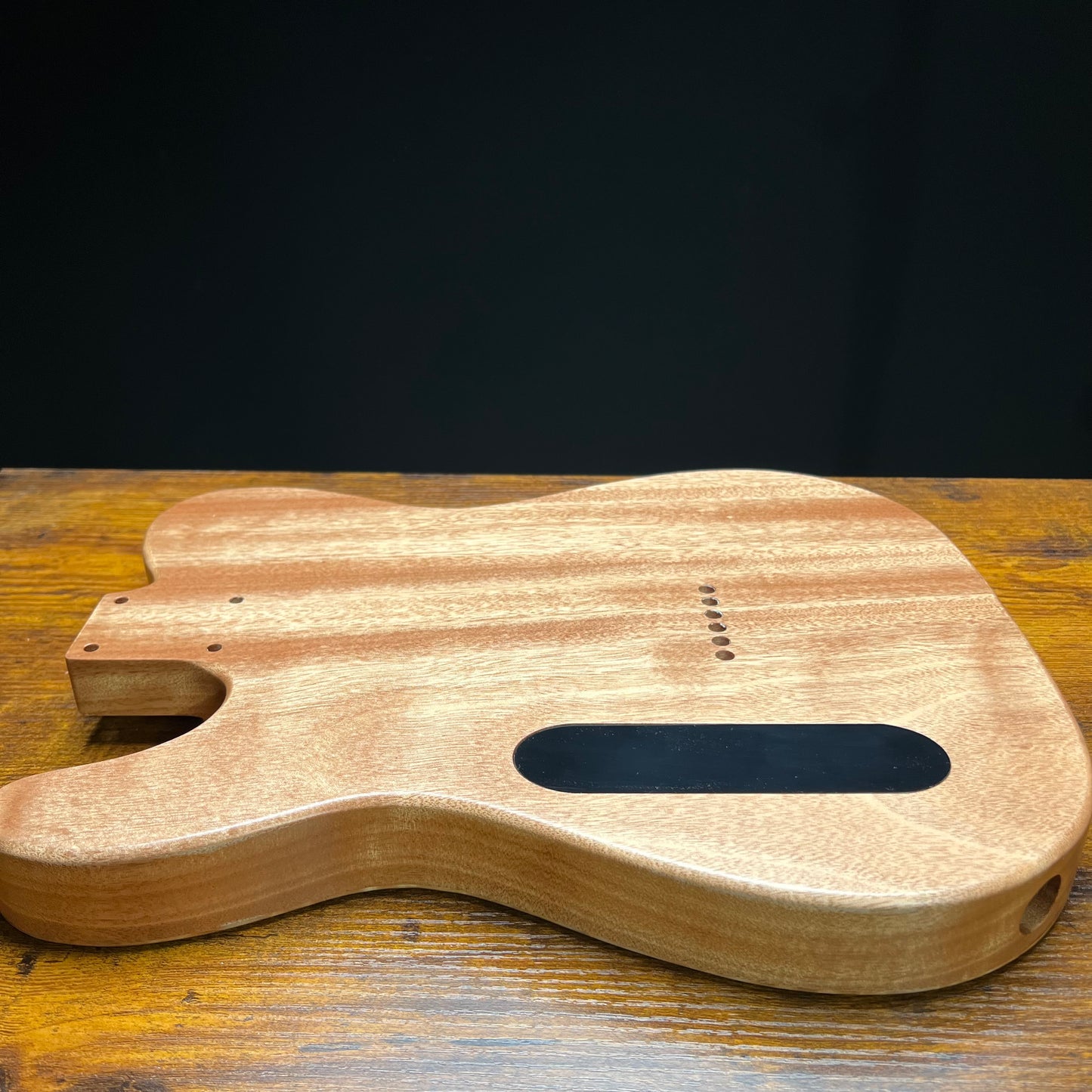 Warmtone Custom Guitars HH Tele Guitar Body “Tree Of Life” Quilt Maple