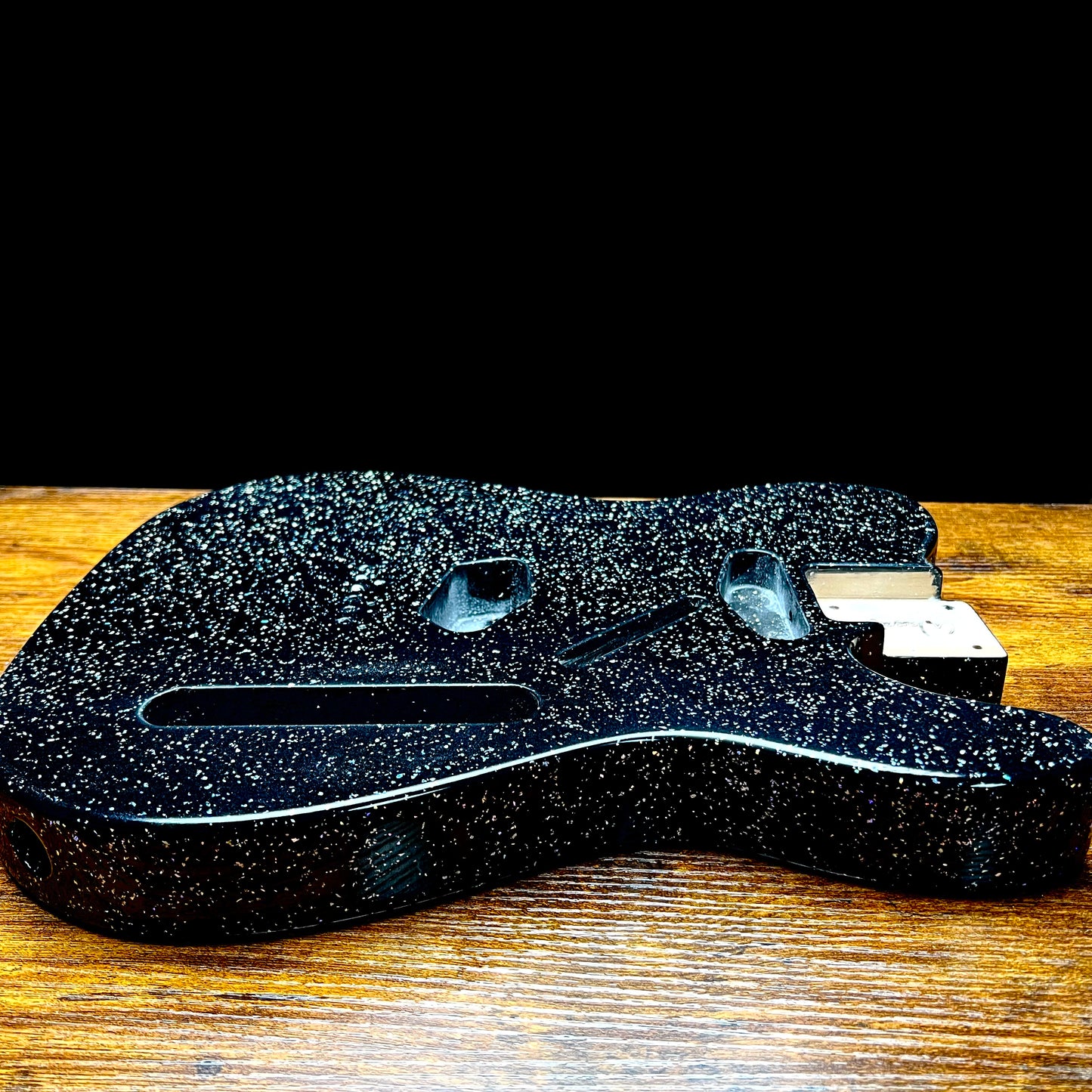Warmtone Custom Guitars Holographic Tele Style Guitar Body