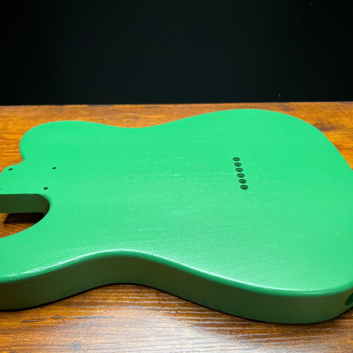 Warmtone Custom Guitars Tele Style Guitar Body “Clover” Swamp Ash