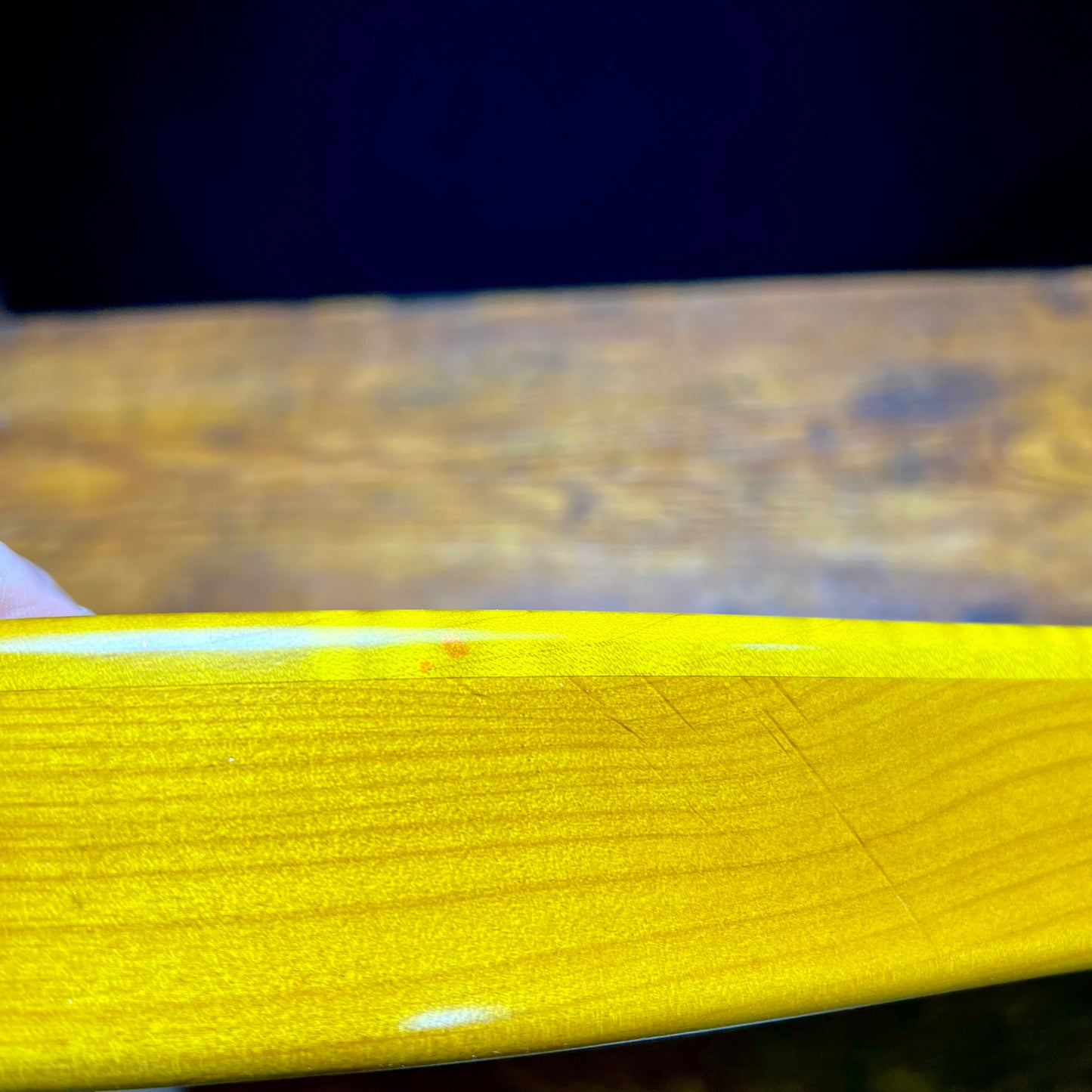 Warmtone Custom Guitars Tele Style Guitar Body “Dirty Lemon” Nitro