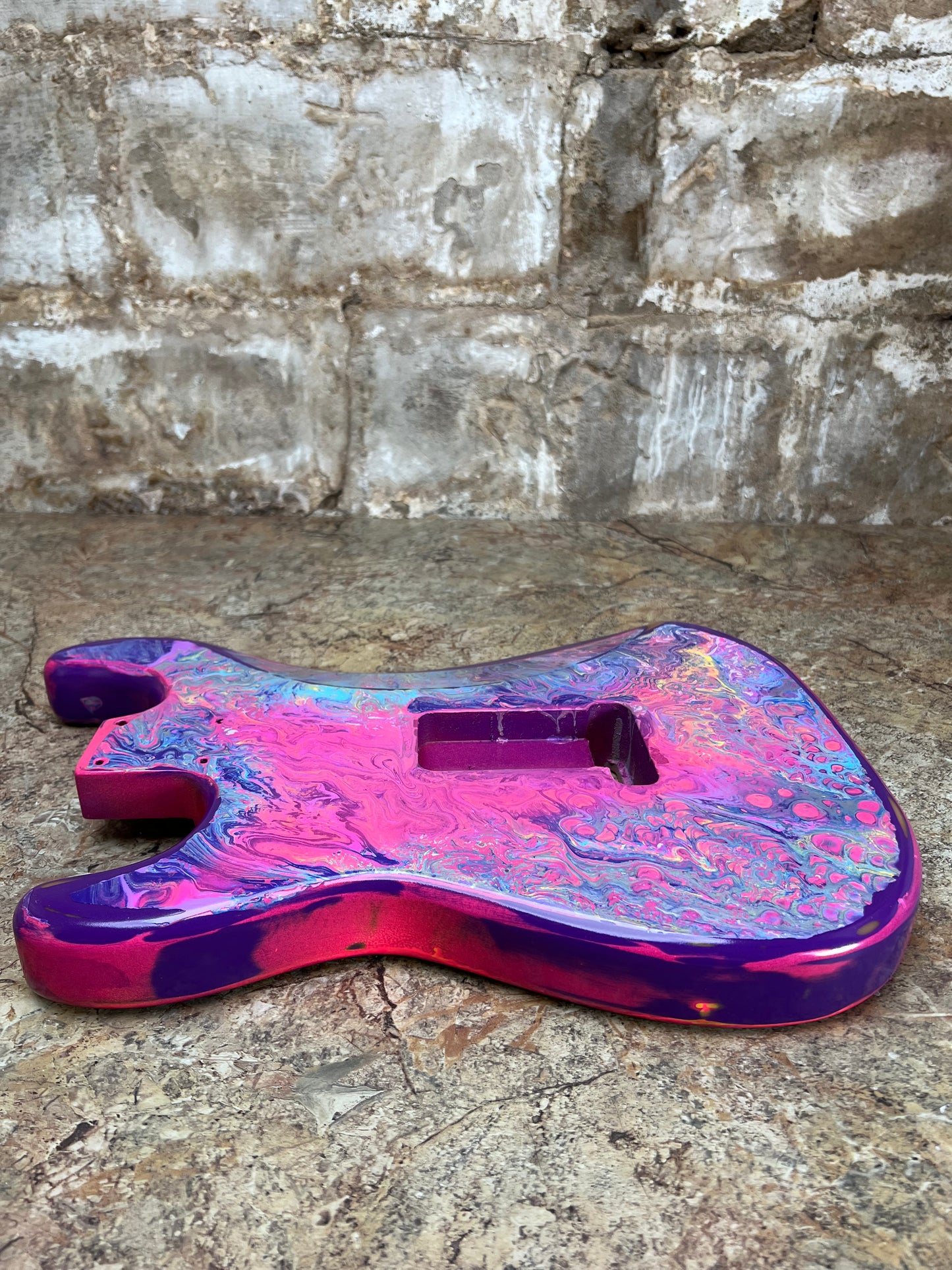 Warmtone Custom Guitars Strat Style Guitar Body Relic “Been Through Allot”