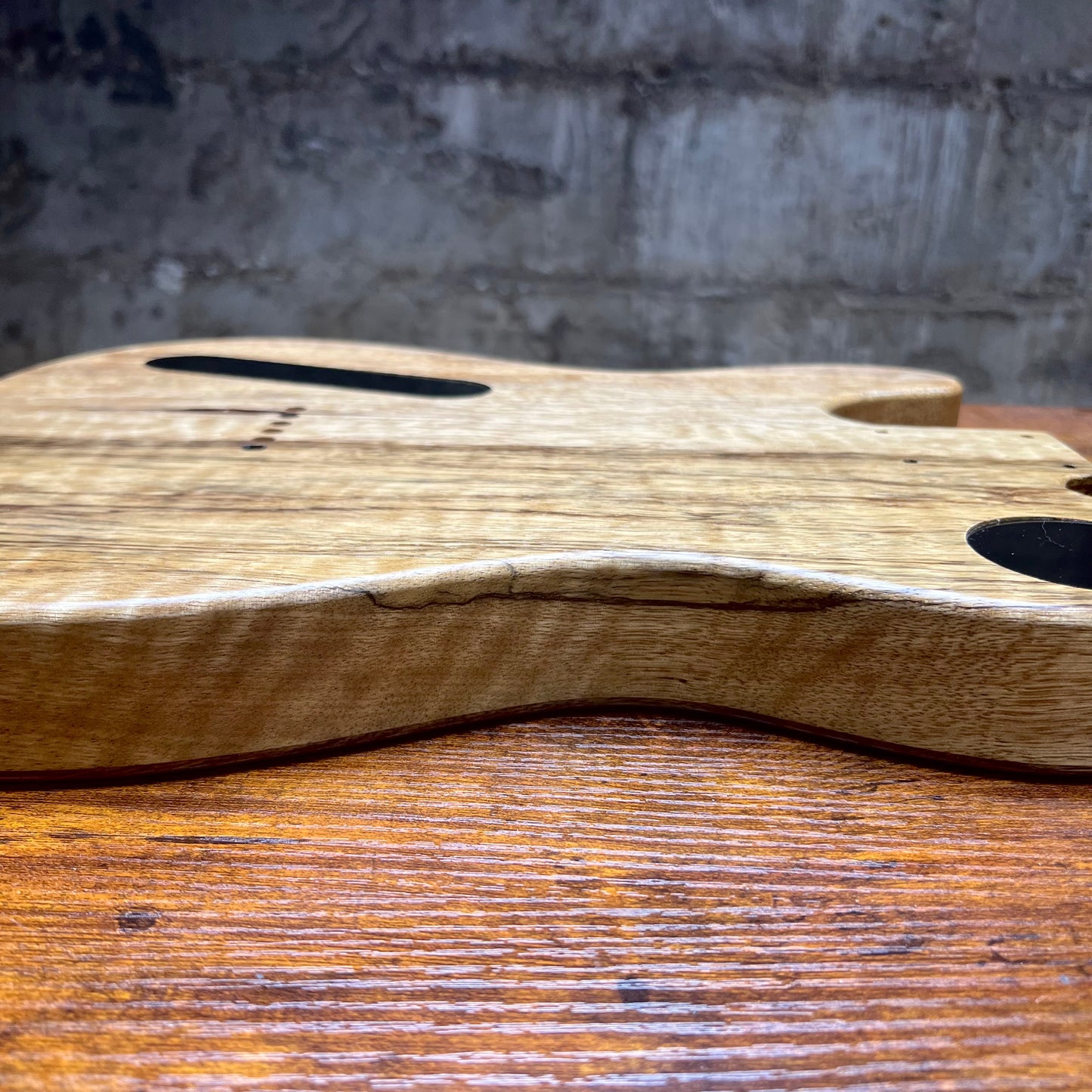 Warmtone Custom Guitars Tele Guitar Body “Rosewood Limba” Natural