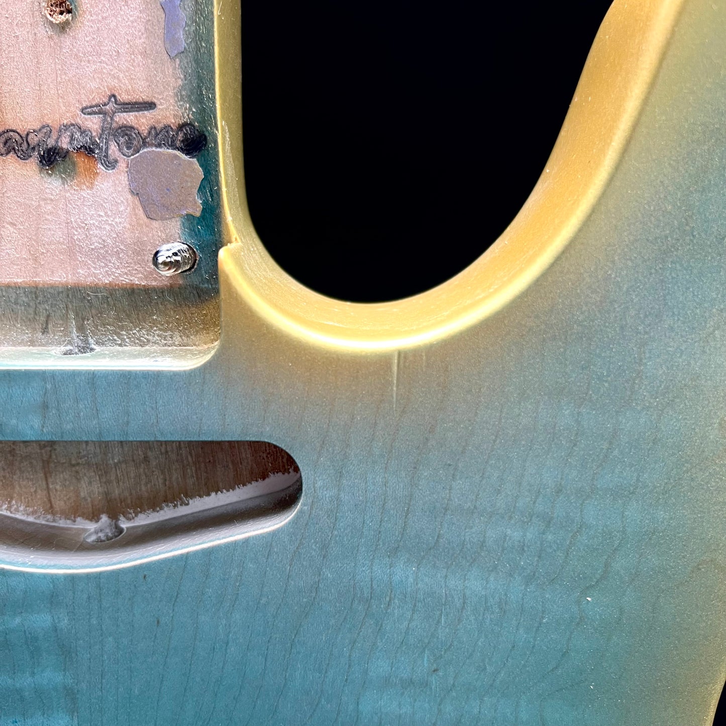 Warmtone Custom Guitars Tele Style Guitar Body “Golden Summer”
