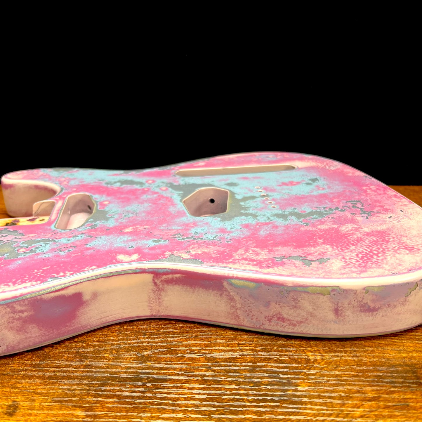 Warmtone Custom Guitars Custom Guitar Body Relic Tele “Candy Land ”