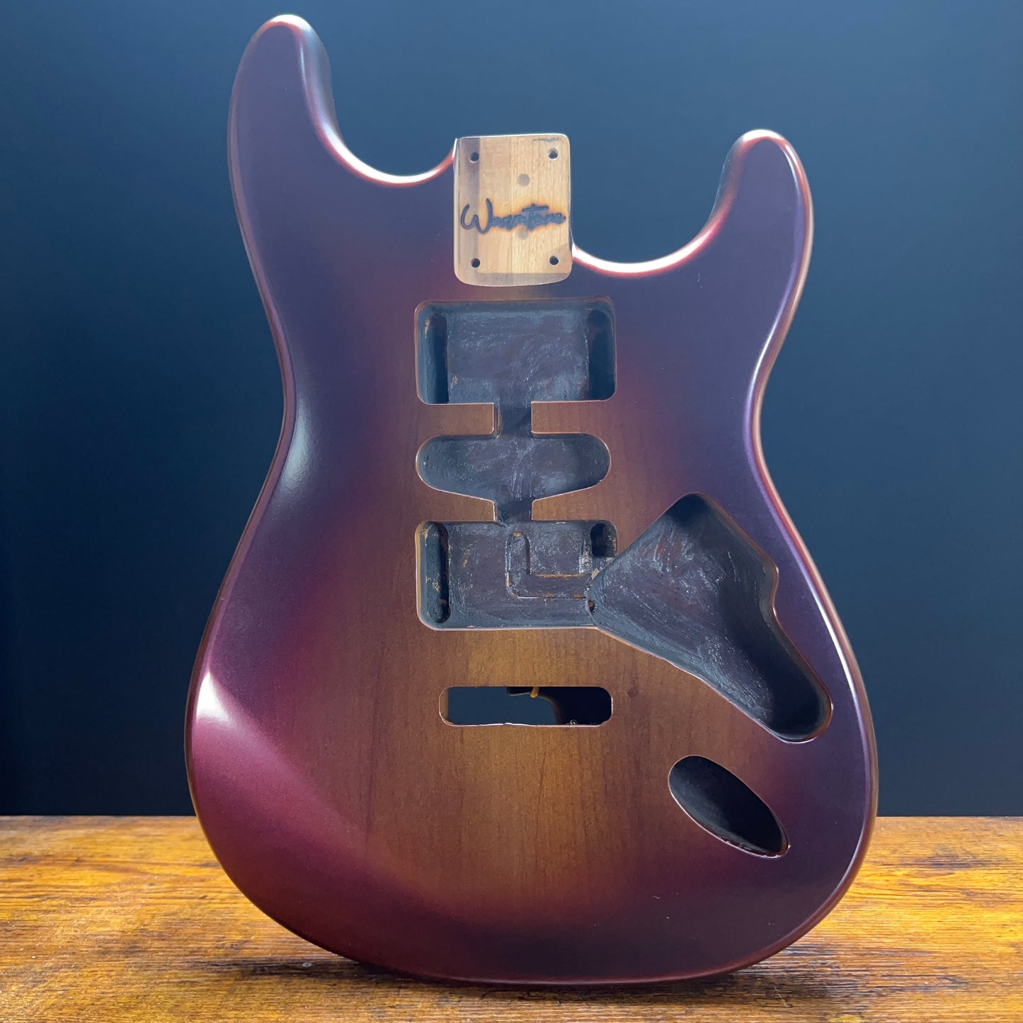 Warmtone Custom Guitars Strat Guitar Body “Colorshift Sunburst” B Stock