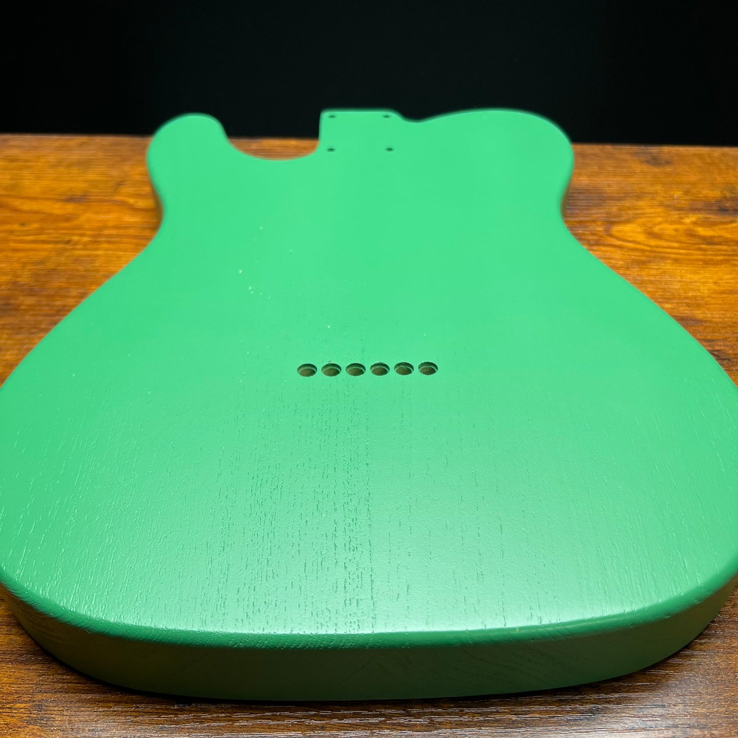 Warmtone Custom Guitars Tele Style Guitar Body “Clover” Swamp Ash