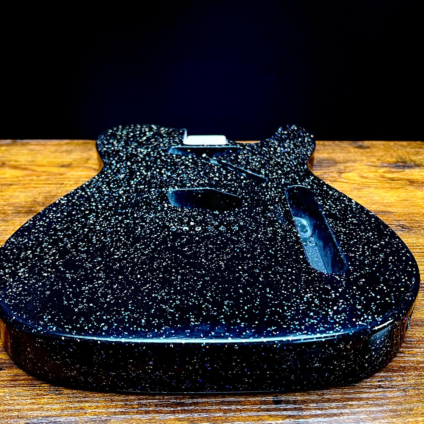 Warmtone Custom Guitars Holographic Tele Style Guitar Body
