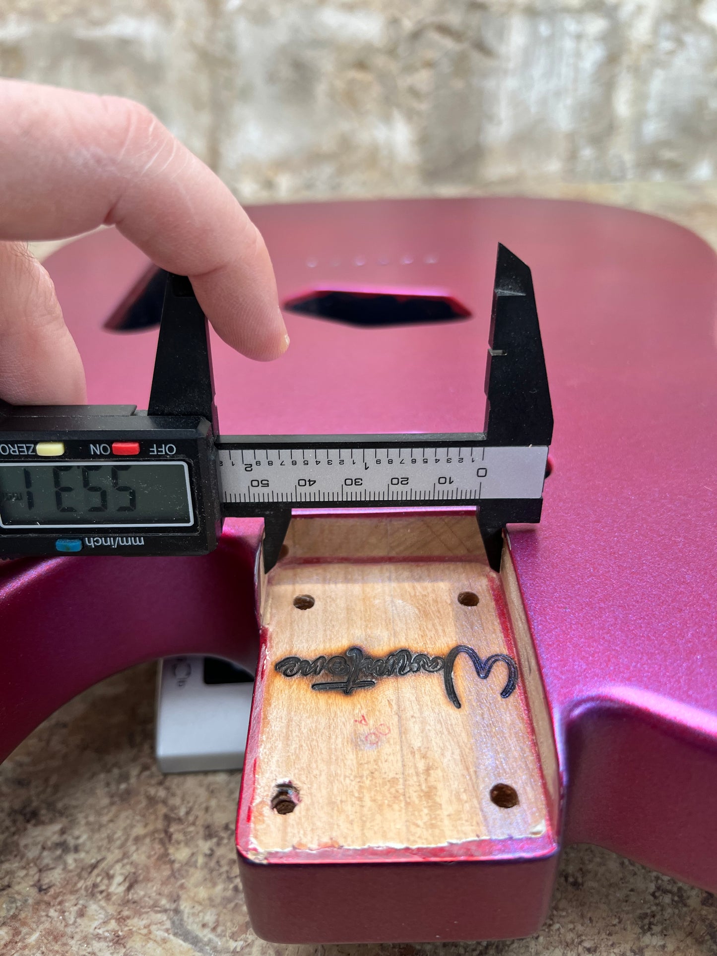 Warmtone Custom Guitars Tele Style Guitar Body “Violet”