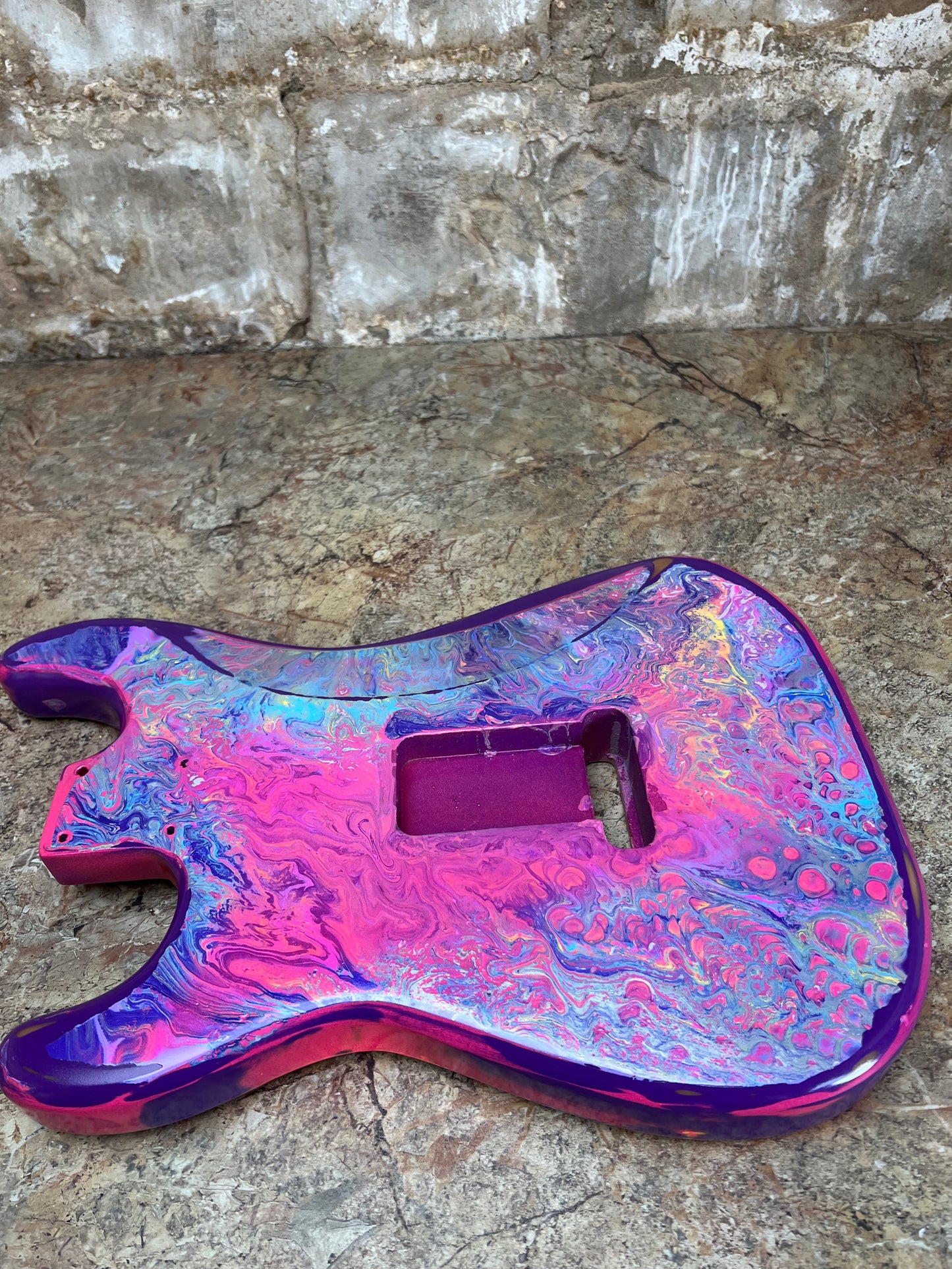 Warmtone Custom Guitars Strat Style Guitar Body Relic “Been Through Allot”