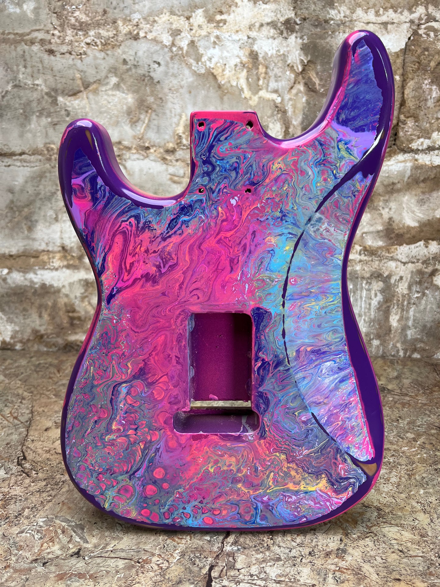Warmtone Custom Guitars Strat Style Guitar Body Relic “Been Through Allot”