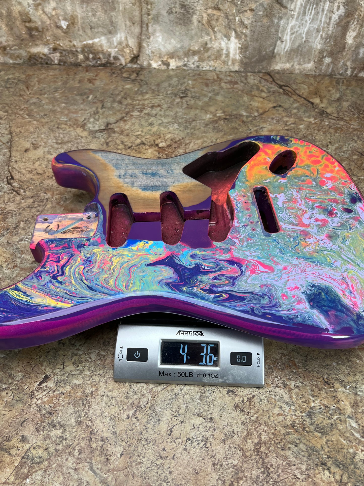 Warmtone Custom Guitars Strat Style Guitar Body Relic “Been Through Allot”