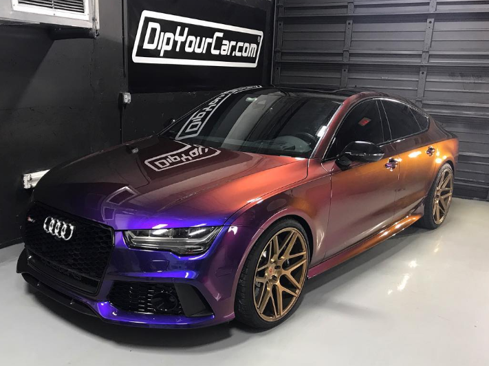 Made To Order DipYourCar COLORSHIFT Gloss Style Custom Guitar Paint Job- SEE DESCRIPTION