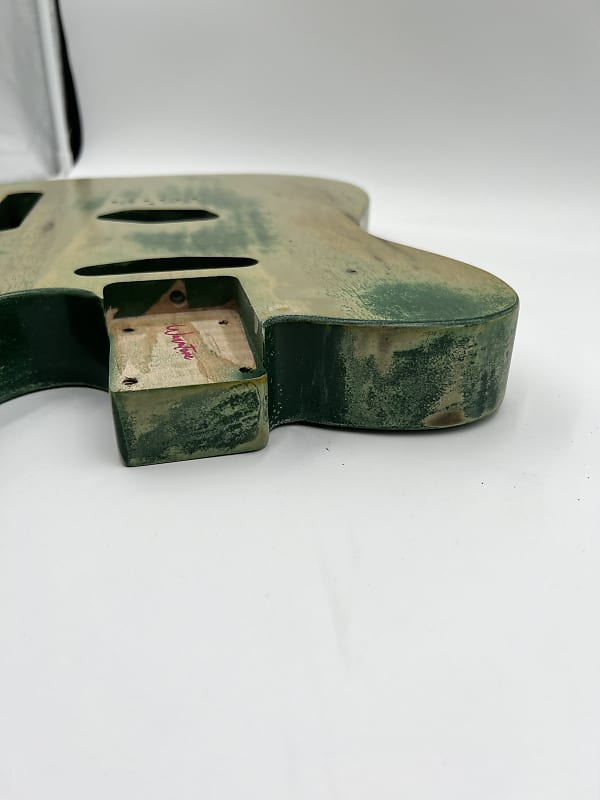 Warmtone Custom Guitars Tele Body “Forest Korina” Relic
