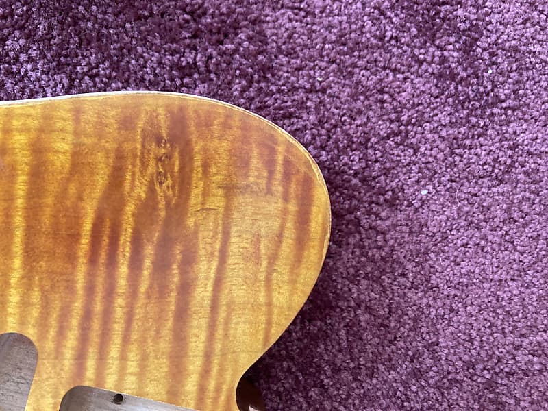 Warmtone Custom Guitars Telecaster “Antique Flame” Tele Body
