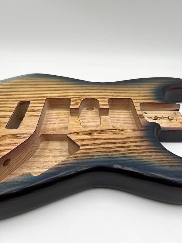 Warmtone Custom Guitars “Nature w/ a Burst” Strat Body