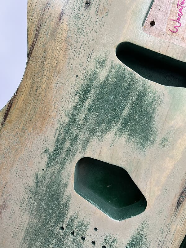 Warmtone Custom Guitars Tele Body “Forest Korina” Relic