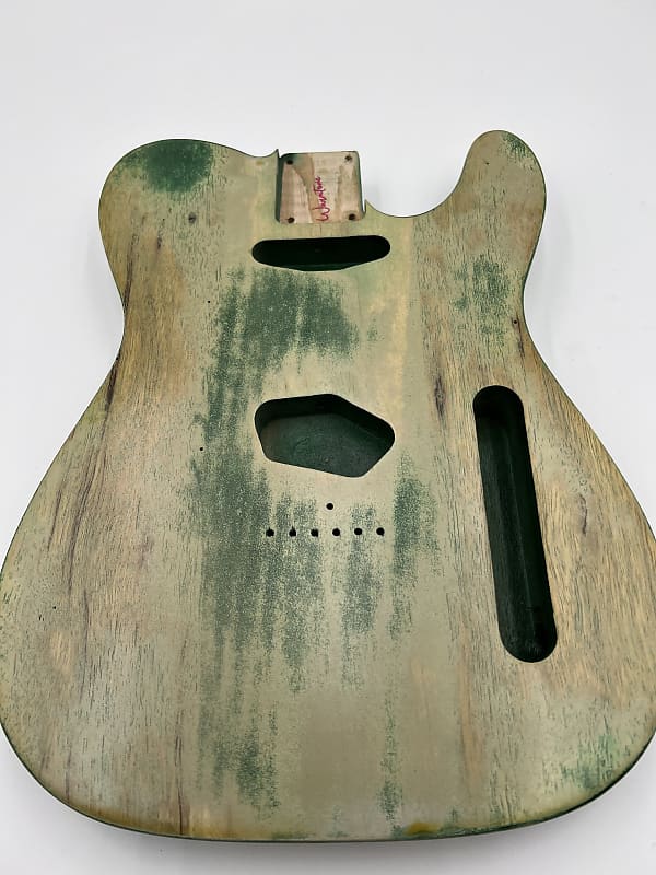 Warmtone Custom Guitars Tele Body “Forest Korina” Relic