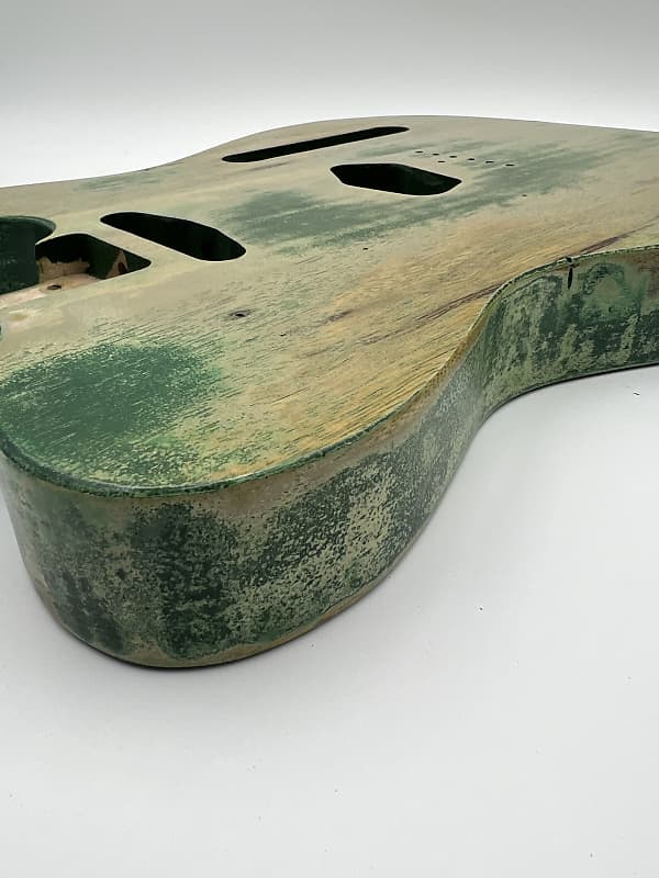 Warmtone Custom Guitars Tele Body “Forest Korina” Relic