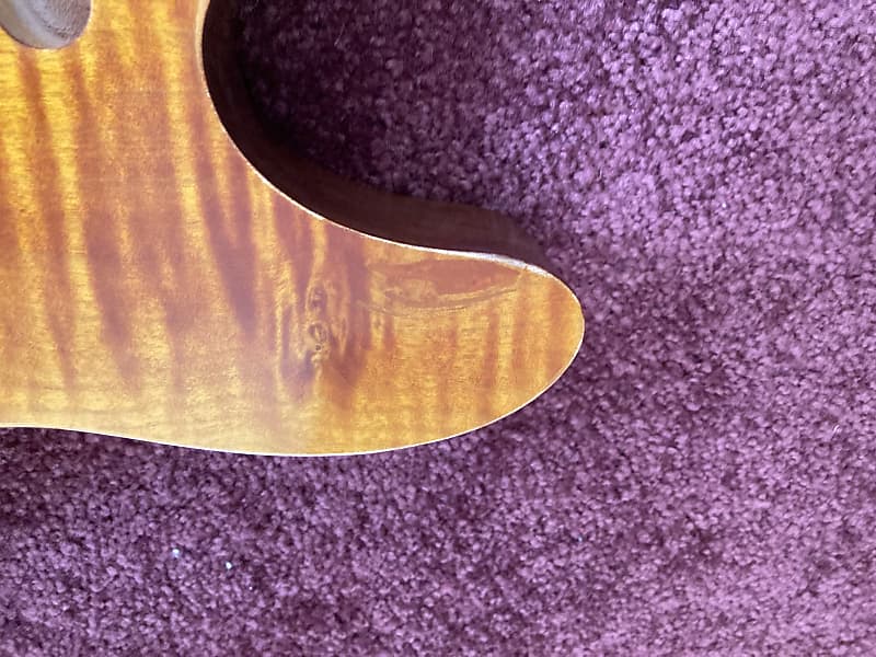 Warmtone Custom Guitars Telecaster “Antique Flame” Tele Body