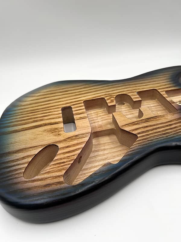 Warmtone Custom Guitars “Nature w/ a Burst” Strat Body