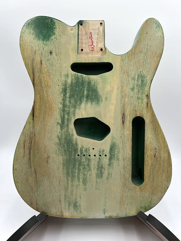 Warmtone Custom Guitars Tele Body “Forest Korina” Relic