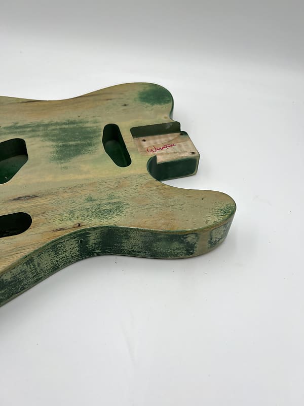 Warmtone Custom Guitars Tele Body “Forest Korina” Relic